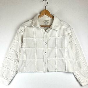 Stoosh Textured Patchwork Corduroy Jacket